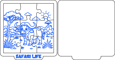 Safari Life Buffalo Puzzle.xcs