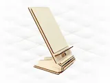[Laser cut and engrave] Gift Stand Holder Phone Laser Cut Template, Dispaly iPhone, Laser Cutting Design