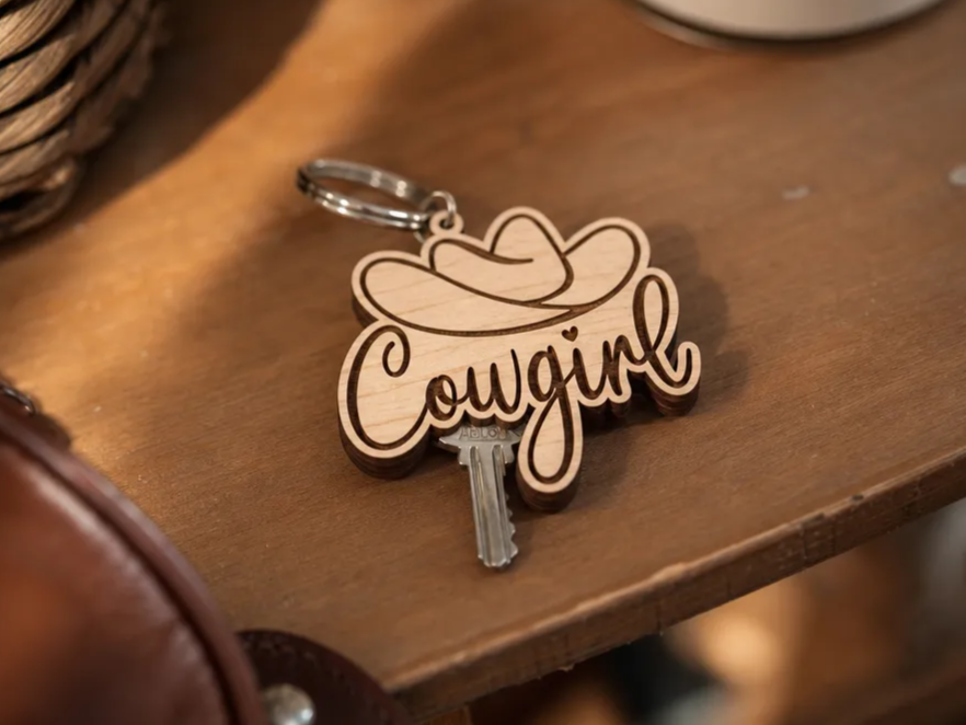 Keychain - Cowgirl