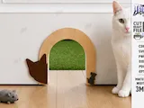 [Laser cut and engrave] Decorative Miniature Pet Door Wall Decal for Cats Laser Cut Bundle. Home Decor. Home Pets. Wall Decor