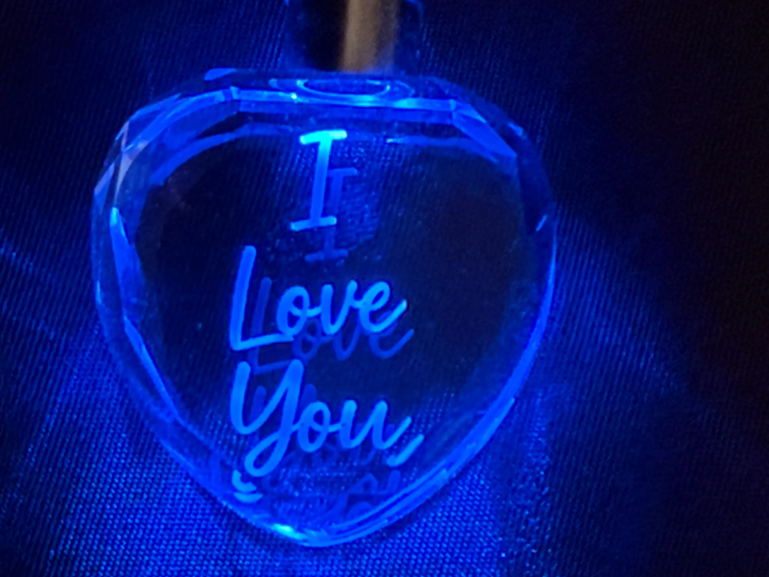 "I love you" keychain