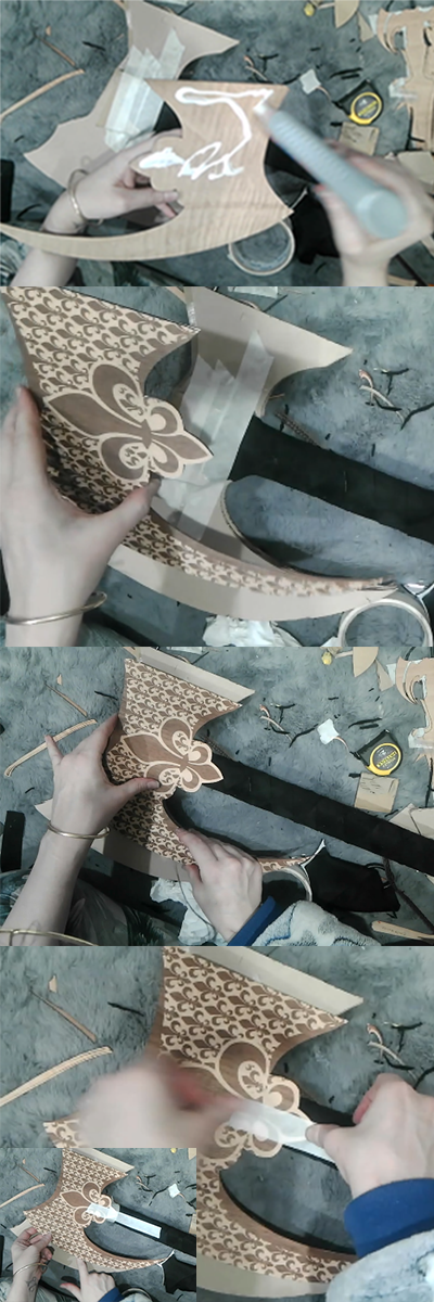 Косплей Фентезі DIY: Сокира Внутрішньої Сили. Створюй спогади, які для тебе важливі. instruction: step 6 - Голови та леза