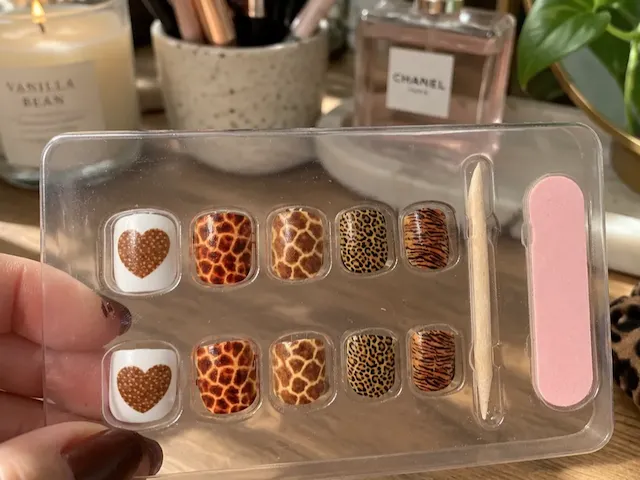 Animal Print Press On Nails and High Drop Tutorial for xTool O1